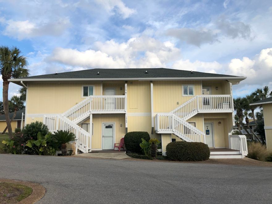 This is the 1 bedroom you have been looking for. Full remodel is now complete! ALL NEW windows, doors, plantation shutters, wood laminate floors, kitchen cabinets, counters, island, HVAC & WH. Washer & Dryer. Separate bunk room or use as an office if you prefer. Lots of storage.Centrally located in Sandpiper Cove so you are just a short walk to all of the amenities including 1100' beach front, seasonal beach service and snack bar. 5 pools 2 heated 3 hot spas. 6 tennis courts, par 3 golf, Shuffle Board,Bocce Ball. Boaters - on-site boat launch, canal docks & marina Slips for rent as available. Louisiana Lagniappe Restaurant on-site harbor front with Water Taxi pick up at dock. Enjoy sunsets & fireworks on harbor from front deck. Morning sun & golf course on back deck. MUST SEE!