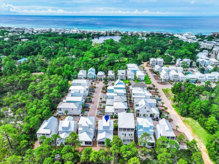Stunning new construction on 30A! This beautiful three-story home is located at the Reserves in Serenity at Dune Allen, across 30A from the new Dune Allen Beach Access. To be constructed, the home will feature high-end finishes throughout, including luxury vinyl plank and tile flooring (no carpet), quartz countertops, and elegantly tiled showers.The first full floor offers an open-concept layout with a gourmet kitchen, spacious living area, one bedroom, a full bathroom, a half bath, and a welcoming covered front porch. Upstairs, you'll find three generously sized bedrooms, two full bathrooms, a versatile den, and a screened-in porch--perfect for enjoying the coastal breeze. The home also includes a large, finished basement providing additional living space, along with a loft featuring a kitchenette, a full bathroom, and access to a large porch. Additional highlights include ample storage space and an extra room that can be used as a bedroom or converted into a recreational room.

With its prime location, thoughtful design, and modern finishes, this property offers the perfect blend of comfort and style ideal for full-time living, a second home, or an investment opportunity.