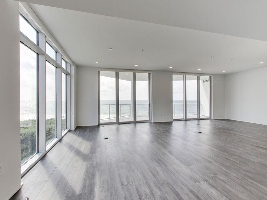 From its elevated perch at the southeastern end of the building, Residence 408 offers panoramic views of the gulf and the beach, particularly from the great room and the main terrace. Each of the 3 bedrooms offers gulf views, and the master suite offers a private terrace overlooking the pool.Thirty One is a destination for owners who seek the pinnacle in design, comfort & beachfront living. The 3.92 acre property boasts over 335' of beach frontage. Amenities include underground parking with storage, private elevators, resort style pool, golf carts, luxuriously appointed lobby & fitness room.Note: Interior photos are taken in a similar residence
