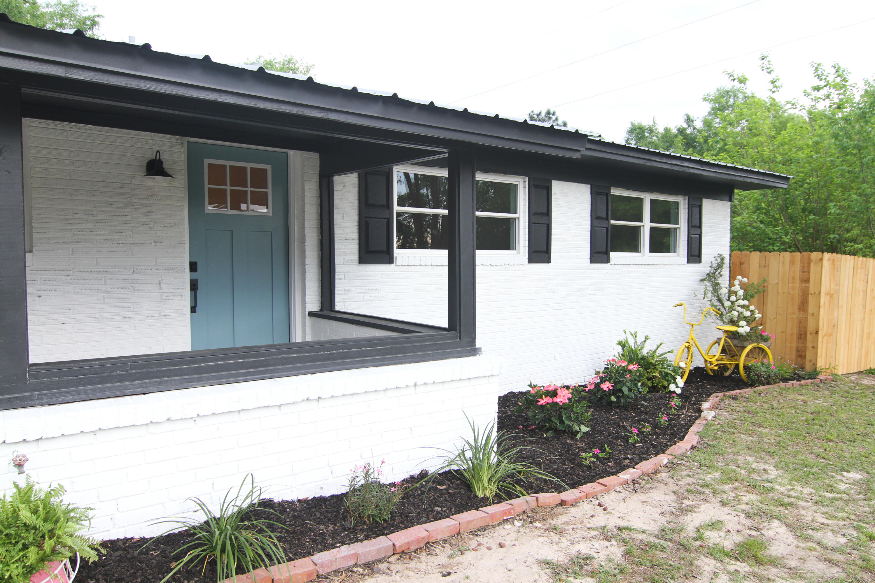 Come check out this newly renovated home with all the attention to detail you are looking for! You'll immediately fall in love with the large, open kitchen featuring leathered granite counter tops, modern backsplash, all brand new slate stainless steal appliances, and tall shaker cabinets. A huge breakfast bar island provides seating space and plenty of storage. For flooring, new low-maintenance laminate floors cover the living areas, extra-large tile accent the kitchen, and custom tile floors set-off the bathrooms. The bathrooms also feature brand new vanities, toilets, fixtures, and a gorgeous walk-in shower in the master bath. In the winter, warm up to a cozy fire place in the huge family room featuring a shiplap accent wall. New windows and custom doors featuring craftsman trim and baseboards all around. A fresh coat of paint covers the entire interior and exterior. You'll also find an enormous fenced-in back yard featuring a 20'x40' concrete pool and a 25'x15' workshop. Located conveniently in the middle of town for easy access to city parks and all the bases.