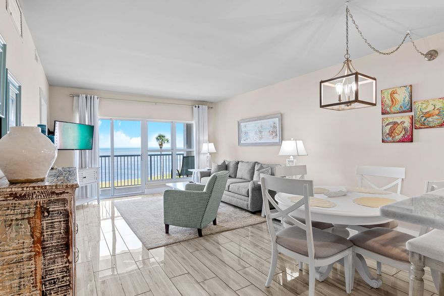 11 Players Club boasts beautiful views of the Choctawhatchee Bay and the #9 of the Links Golf Course. Players Club has just undergone a $1.7million renovation and is in compliance with Florida law for Structural/Engineering & Rescue requirements. Master bedroom has highest quality Tempur-Pedic mattress less than 2 years old. Kitchen and master bath have marble countertops. All furnishings convey including the golf cart. Unit has covered parking and parking for golf carts and storage closet. This unit is a great opportunity for full time living, or a great rental investment. 
Conveniently located inside of Sandestin, you are near the aquatic center, marina, Baytowne Wharf, Grand Boulevard, golf courses, and the beach!