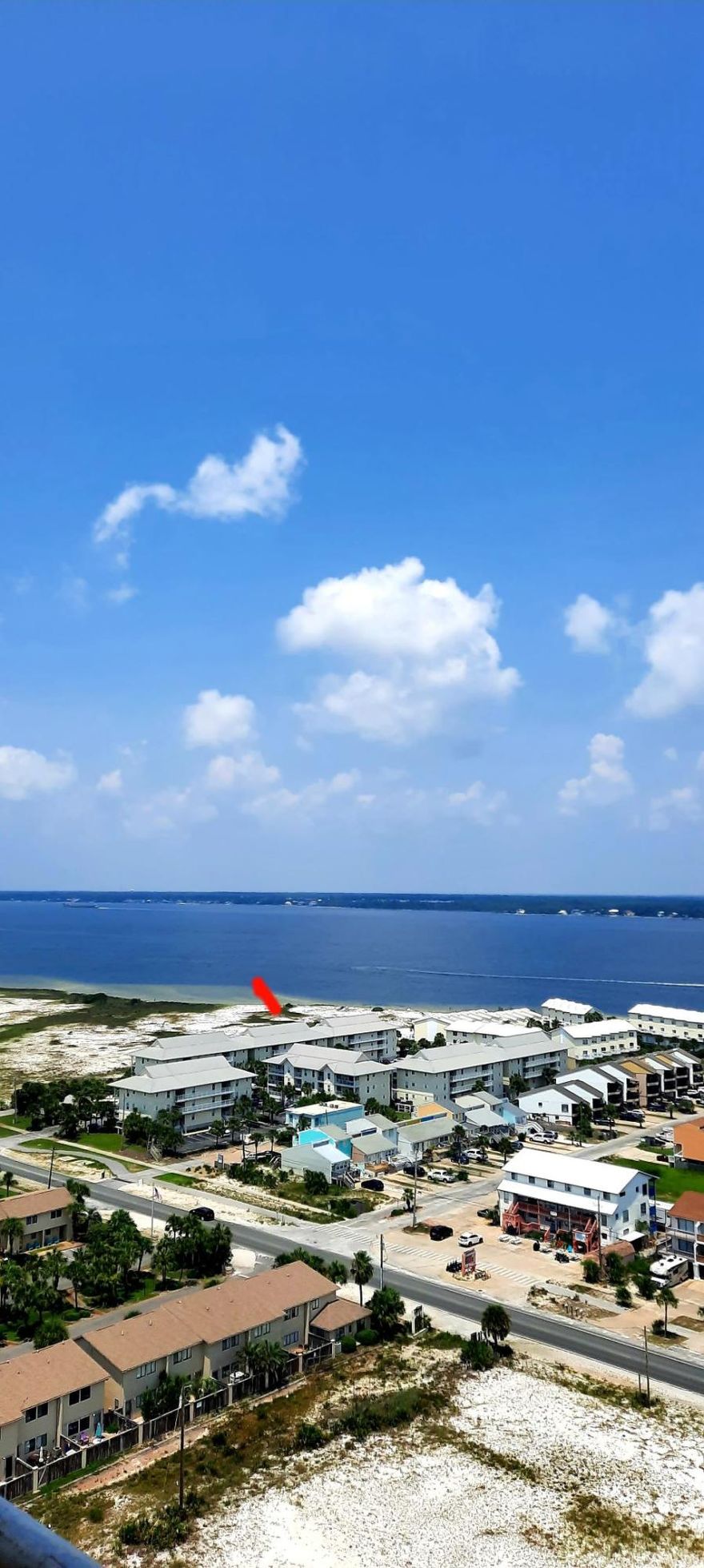 Welcome to beach living, on Navarre Beach. Spectacular sunsets and beach views from your private balcony. Only a few steps down to the private beach and restaurants. Freshly painted, granite counter tops in kitchen, storage space available for a Kayak or a Surf Board. Gulf Island Condominiums offer a community pool with showers, restrooms and a separate grilling area. Basic cable, trash, ground keeping, outside/flood insurance are included in HOA fees. Land-Lease $250 a year. Short term rental approved.