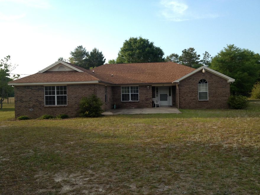 WELCOME HOME!! CHECK OUT THIS BEAUTIFUL AND SPACIOUS 4 BEDROOMS 2 BATHROOM HOME ON 1.12 ACRES IN MOSSY HEAD COMMUNITY. ALL BRICK HOME COMPLETELY FENCED . DETACHED GARAGE WITH STORAGE SPACE ATTACHED FOR LAWN EQUIPMENT.