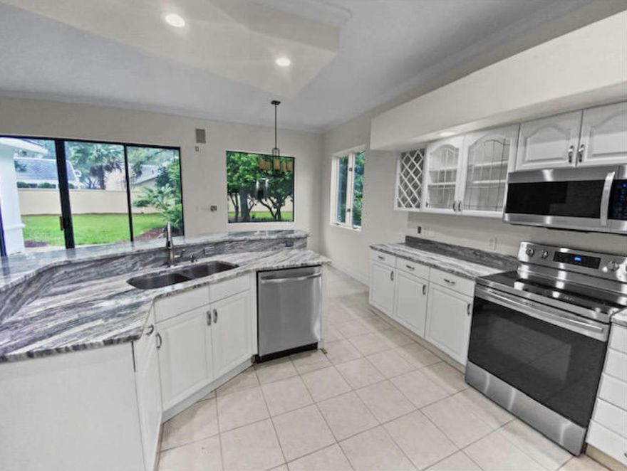 Renovated single story home with garage in Sandestin offers 3 bedrooms, 2.5 baths, and grand open kitchen and living area with view to rear garden. New roof and extensive renovation to all baths, kitchen, and other rooms.  Over-sized 2-car garage. All fresh paint both interior and exterior. Master bath has dual sinks, a soaking tub and shower. Family and guests will enjoy the large gathering area that features a breakfast bar, a dining area, and seating in front of a fireplace. Don't delay viewing! New SOA pool with lap lanes, play area with fountains, and large deck area is an easy stroll. Only a short distance to numerous other resort amenities such as tennis center, marina, golf, The Village with shops, dining, and entertainment, as well as Grand Blvd. for upscale shopping and services