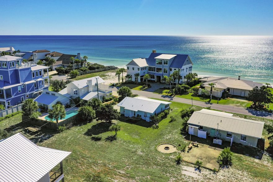 Exceptional redevelopment opportunity to customize a resort home on this extraordinary lot located directly across from the beach in Blue Mountain Beach community of Santa Rosa Beach, Florida, along the renowned Scenic 30A corridor of flourishing South Walton County, Florida.  Please inquire for further details.