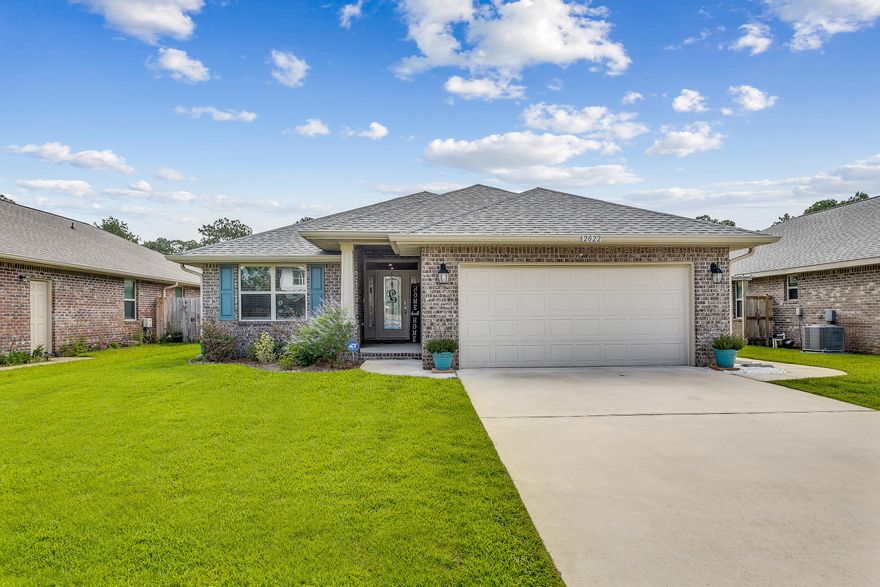 OPEN HOUSE!!! This Saturday 6/4 from 9:00am-12:00pm. The perfect HOME and NEIGHBORHOOD for a growing family. Located in a highly desirable area in Gulf Breeze and just a short drive from the sugary white sand of Pensacola Beach and Navarre Beach. This practically BRAND-NEW home has is in pristine condition and has been upgraded with all the bells and whistles. The upgrades include a 6' backyard privacy fence, sprinkler system, full gutter system, ADT security system, Culligan water filtration/softener system, additional recess lighting, as well as a ''smart'' thermostat and door locks. Sip a cup of coffee in your screened in back porch with ceiling fan, that overlooks the newly sodded back yard. All of that has been added to an already beautiful home. The spacious floor plan includes vaulted ceilings, an oversized kitchen with granite countertops, large panty, breakfast bar, breakfast nook, and a formal dining room. The 4 bedrooms allow each family member to also have a place to call their own. The master bedroom includes trey ceilings, walk-in closet as well as a double vanity, garden tub and separate shower in the bathroom. The neighborhood is family oriented and well-lit with street lights for that extra sense of security. You won't want to miss this one! All in the beauty of Gulf Breeze! Great school districts, close to bases and beaches and convenient to everything! 