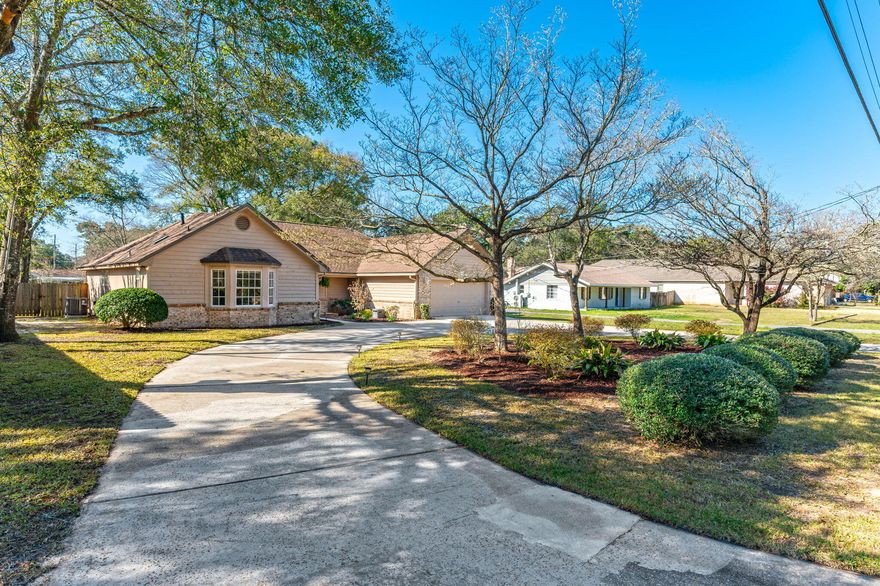 Welcome to this beautifully upgraded 4-bedroom, 2-bathroom home, offering the perfect blend of style, comfort, and functionality. Step inside to find a spacious living room featuring a cozy gas fireplace and a wet bar, ideal for entertaining guests or relaxing with family. The kitchen is a dream come true, boasting custom backsplash, stainless steel appliances, a gas stove, quartz countertops, and a large island, providing ample space for gatherings.
The oversized primary suite is a true retreat, complete with a tiled stand-up shower, double vanity, and a walk-in closet. Each of the additional bedrooms offers plenty of space, making this home perfect for families or guests. Roof 2022, HVAC 2024, Tankless Water Heater 2012 Step outside to enjoy the fully fenced backyard with a screened-in porch, perfect for unwinding and taking in the peaceful surroundings. Additional features include a whole-house generator for peace of mind and a sprinkler system on a well to keep the yard lush year-round.
