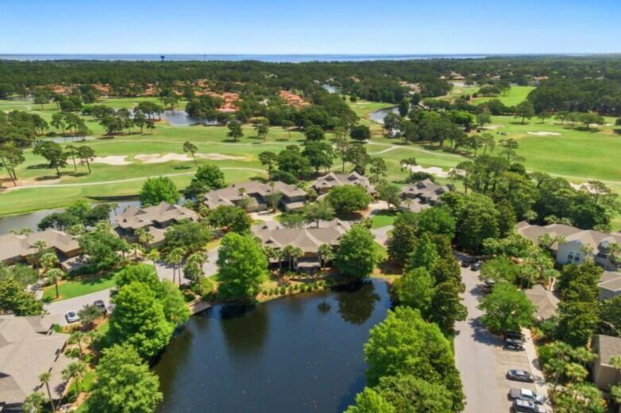 LAKE LOCATION- UPDATED & FULLY FURNISHED- RENTAL READY- GOLF CART INCLUDED! Perfectly located in the Sandestin Golf & Beach Resort, Magnolia Bay is located across Baytowne Avenue from the Tennis/Pickleball Center, Marina, Baytowne Village,and the Beautiful SOA Pool! Jump on your golf cart and you are minutes away from the Beach and all the upscale shops, restaurants and entertainment in Grand Boulevard and The Market Shops! Upstairs is the Primary Suite with large closet, sitting area, and ensuite bath. Also upstairs are 2 aditionalspacious Bedrooms, guest bathroom and Laundry Closet. As you walk in the Main Level through the entry the garage access is to the left and a Guest Bathroom, and storage closet on the right. Kitchen has updated stainless appliances, cabinetry, and countertops. Furnished throughout with Designer touches all items will remain with townhome including all electronics and appliances. HOA Fees include All Landscaping, Cable TV, Pool & Garbage Pick Up