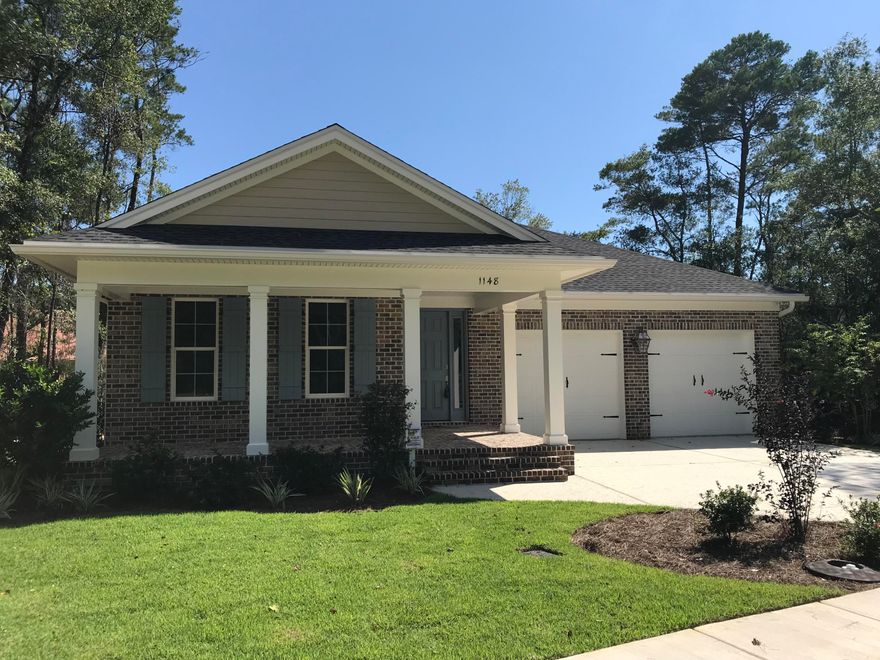 MOVE IN READY-Construction Complete! ALL BRICK, one story, 3 bedroom, 2 full bath home. Located in Niceville's newest exclusive community of Deer Moss Creek. This home features an open floor plan, impact resistant windows and insulated doors for safety and sound reduction. Quality white shaker, 'Legacy' brand cabinets, quartz counter tops, dual-fuel stove/oven, and stainless steel appliances. Wide-plank wood flooring and crown molding through out the main living areas. Tile flooring in the wet areas. Screened porch to enjoy the peace and tranquility of the outdoors. State of the art, water heater with hot water loop and recirculating pump. Zoned A+ schools, minutes to Eglin AFB, Duke Field, 7th Special Forces and close to Destin's gorgeous beaches. Call for more detail toda