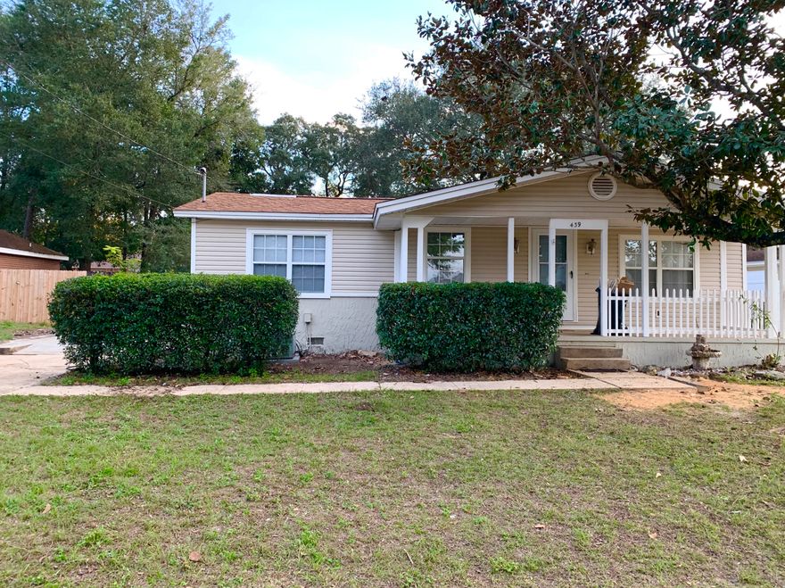 This property has been RENTED, no longer available.Please see Contact Name and phone # to reach out to owner DIRECTLY about this 2 Bedroom/2 bathroom Home. Large lot and features covered leanto for parking, and additional enclosed storage area in the fenced in backyard. New Paint and vinyl plank flooring throughout!
