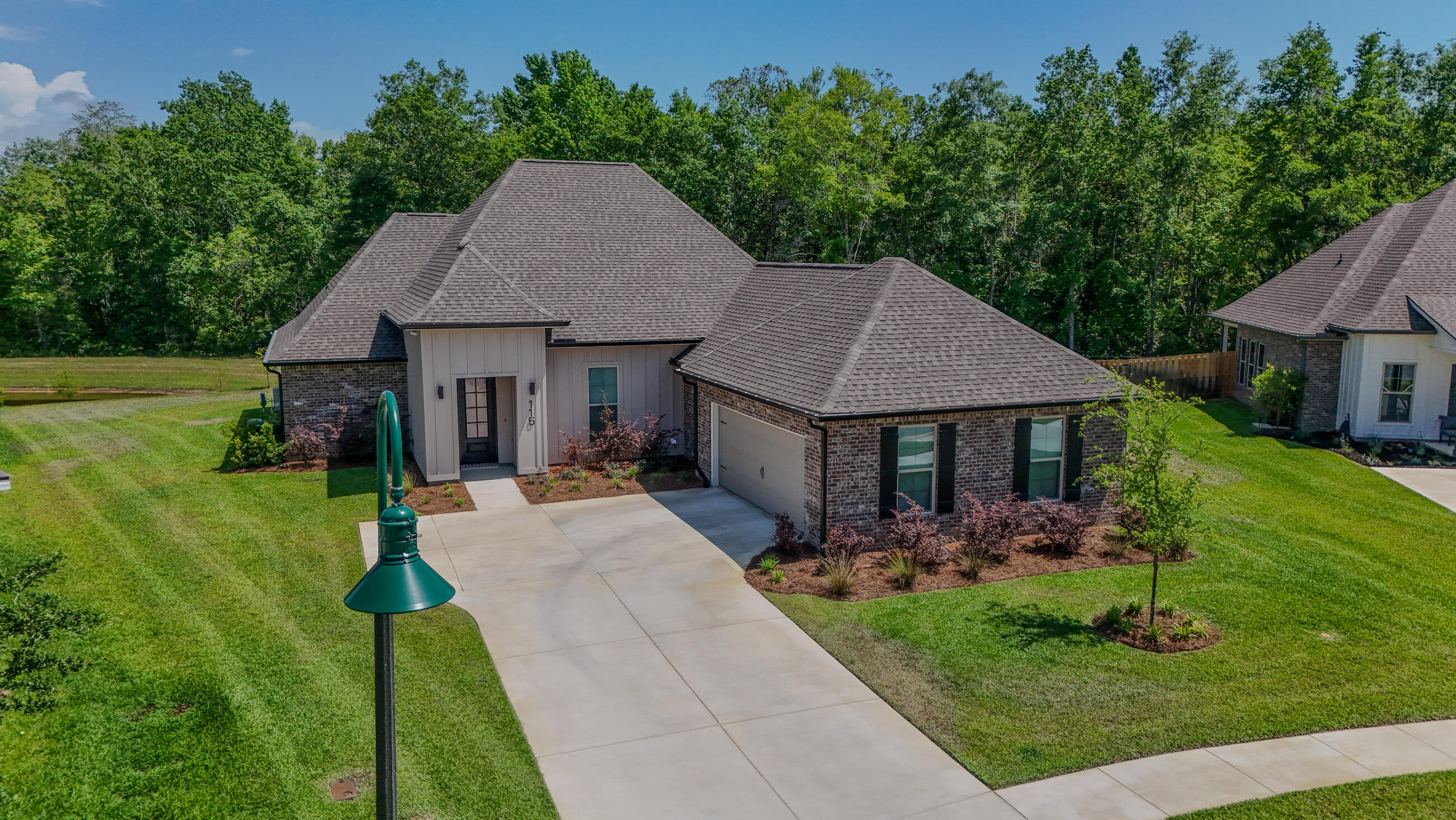 Stunning 4-Bedroom Home with Private Pond View & Custom Features!Welcome to this 2,414 sqft light, bright, and airy 4-bedroom, 3-bath home in Freeport's desirable resort style community of Hammock Bay. This home has it all, a flexible den space--perfect for a home office or playroom. Situated on a private lot backing to serene woods and a picturesque pond, this home offers both tranquility and beauty.Inside, you'll find many custom features, including stylish barn doors, a custom mud bench with a built-in shoe cubby, and elegant finishes throughout. The oversized garage boasts premium epoxy floors, providing extra space and durability.Whether you're entertaining guests or enjoying peaceful evenings at home, this home combines comfort, charm, and functionality. The gourmet kitchen is a chef's dream, showcasing a stunning tile backsplash, sleek cabinetry, and stainless steel appliances, all complemented by split up/down window blinds for style and privacy. The home's mudroom features a charming shiplap accent wall, adding character and functionality to your daily routine. Enjoy seamless indoor-outdoor living with an extended concrete patio ideal for entertaining or relaxing while overlooking tranquil water views in the backyard.
Additional upgrades include, down lighting installed in the eaves for gorgeous nighttime curb appeal, and smart storage throughout the home.
Located just minutes from shopping, dining, and the beautiful Emerald Coast beaches, this meticulously maintained property is a rare find and ready for you to call it home.
Schedule your private showing today and experience the best of Freeport living!
