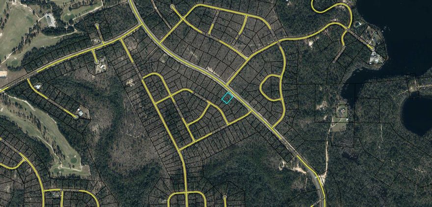 Love Golf? Dream of having a home built in proximity to your clubhouse and golf course without paying high HOA fees? This .405 acre lot is perfect for you. Other than the clubhouse and beautiful Green Golf turf, Sunny Hills offers numerous lakes with white sandy beaches and clear water throughout for recreational activities such as swimming, boating, and fishing, but also provides a short drive, approximately 45 minutes to Panama City beaches when you want to visit a different slice of heaven. Northwest Florida Beaches International Airport, and Pier Park shopping are approximately 45 minutes. Approx. 20 miles from local shopping, medical, and other local amenities in Chipley.