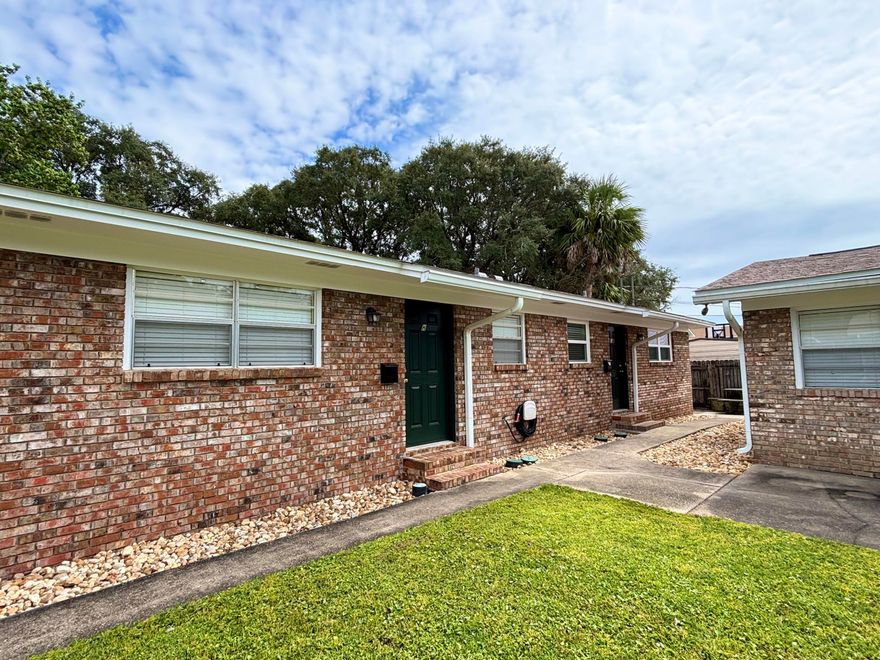 This inviting home welcomes you with two spacious bedrooms that promise restful nights and refreshing mornings. The full bath is designed to cater to your relaxation needs, providing a perfect escape after a long day. Step inside and experience the open layout that optimally utilizes every inch, enhancing both functionality and style! The kitchen offers updates such as new appliances and counter tops. Onsite laundry room for tenants. Pest control along with water/sewer/trash included in rent. All we need is you! Sorry no pets. All Coastal Realty Services residents are enrolled in the Resident Benefits Package (RBP) which includes renters insurance, HVAC air filter delivery (for applicable properties) and our best-in-class resident rewards program, and much more!