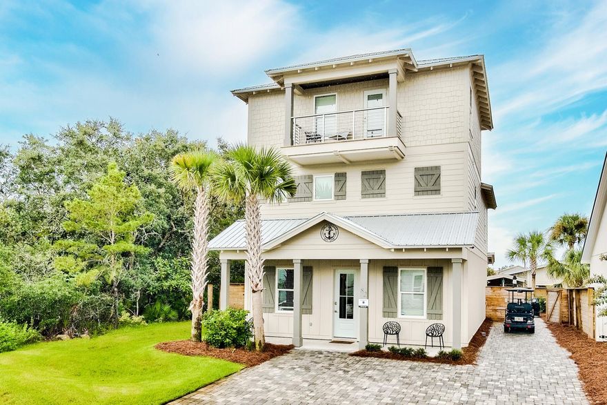 This 2020 build in the Villas of Frangista in Miramar Beach is poised to become your next lucrative rental opportunity. Eclipsing more than $165,000 in base rental income for 2021, this 3-story, 8-bed, 7-bath home boasts more than 2,800 square feet of living space, a private pool and private beach access all tucked within a gated community. The first floor of the home includes a kitchen with quartz countertops and stainless steel appliances, large dining area, and open living room perfect for entertaining. An owners' suite with bath offers a private retreat from the day's fun. Additional sleeping accommodations and a laundry room round out the main level. The second floor features four king bedrooms with adjoining baths highlighted with shower/tub combos. On the third floor, you'll find...