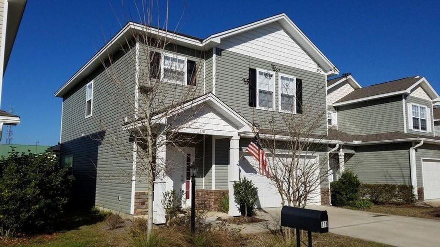 Need a like-new home that is close to shopping and schools, then take a look at this 4 bedroom, 2 and a half bath home with granite counters in the kitchen and a 2 car garage! Your kitchen is open to the living room and offers breakfast bar on two sides, stainless steel appliances, and dining area! This home offers a great design with 9 ft ceilings, crown molding, and accent lighting within the shelving, above the kitchen cabinets. You have an electric fireplace, which has the aesthetics, heat, and beauty you want, without dragging logs into the home. The lighter granite countertops & walls compliment the darker hardwood custom cabinetry and floors. You will be among family and guests in this open kitchen, dining, and living room areas! The master bedroom is spacious and.. (pls click)