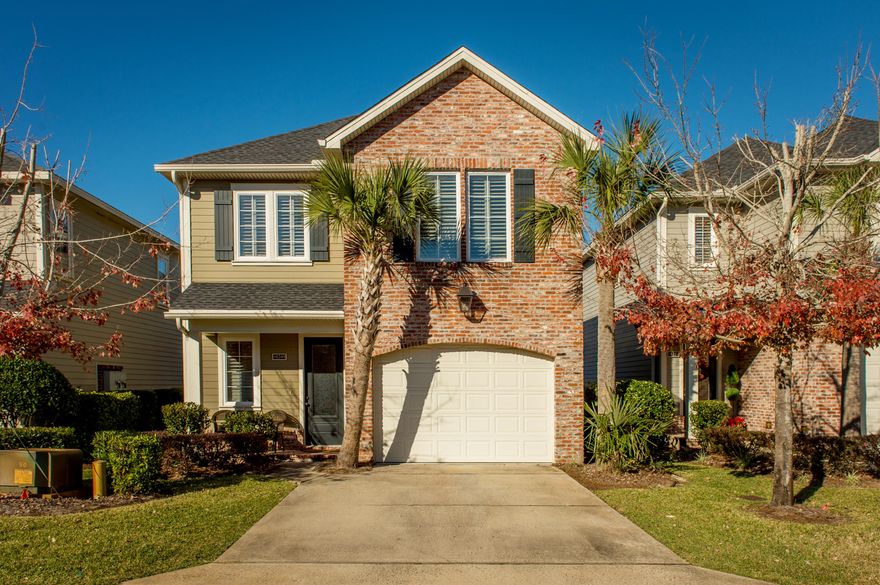 Prime location in one of Bluewater Bay's best communities-walking distance to the BWB Marina! This Huff Home was built in 2011 and presents like a brand new home. Enjoy all the amenities of Bluewater living (boating, fishing, tennis, golf), while still being in close proximity to the military bases. This smart layout features an open floorplan, 3 ample sized bedrooms, loft area, AND an office/flex space. Top of the line finishes round out this home nicely: hardwood floors, upgraded carpeting, tile flooring, granite countertops, crown molding, recessed lighting, beautiful cabinetry. Kitchen features a countertop bar, great for entertaining and additional seating when feeding a crowd. French doors lead from the kitchen to an awesome ''flex'' space that can be used for a variety of uses. Loca