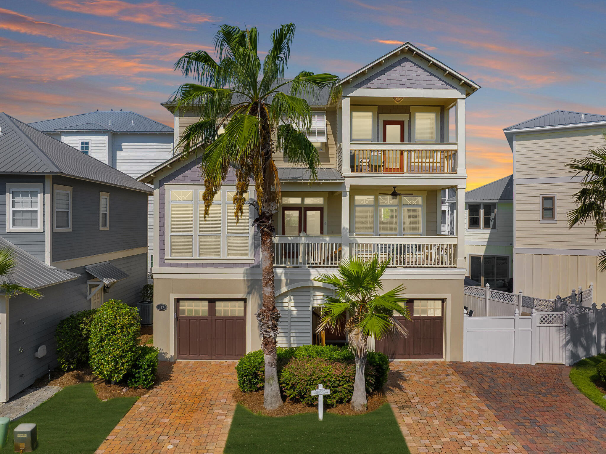 Just one block from the Gulf, this 5BR/5BA Miramar Beach retreat offers deeded beach access, 2 living rooms, and a converted garage for a 6th sleeping area. The home comes fully furnished with coastal decor and includes a NEW private hot tub and golf cart. Proven rental performer with $154K in 2023 and $90K in 2024 even after the listing was paused for updates--making this a strong turnkey investment. Ideal for families or vacation rentals, the layout provides multiple gathering spaces while still offering privacy for guests. Relax in the hot tub after a day at the beach, or cruise to nearby dining, shopping, and attractions. With its prime location, deeded access, and rental history, this is your chance to own a high-income producing property in the heart of Miramar Beach.