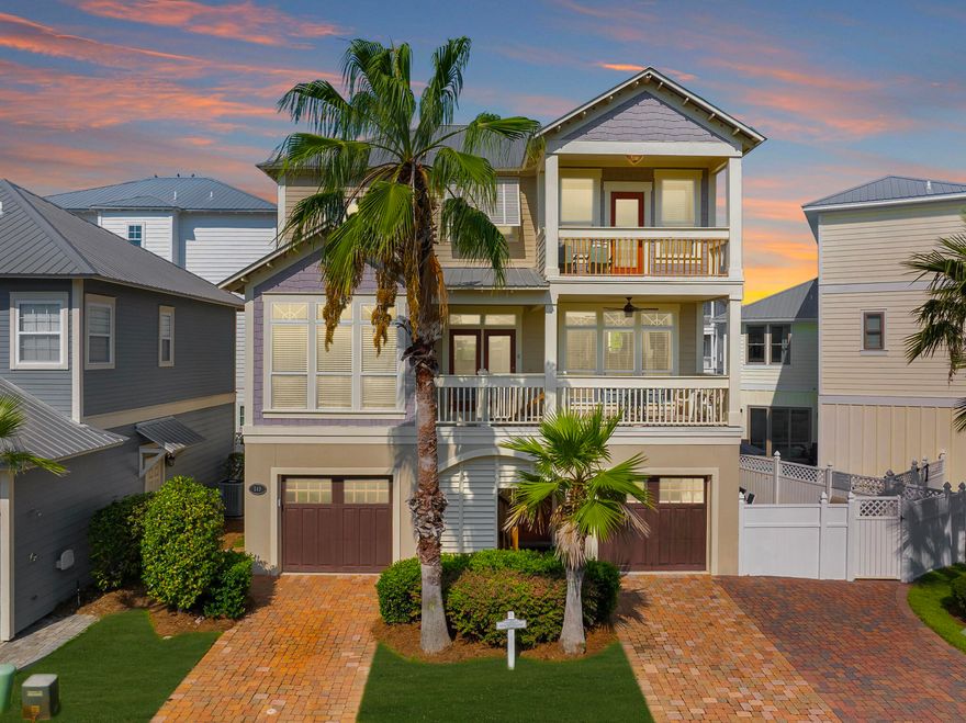 Just one block from the Gulf, this 5BR/5BA Miramar Beach retreat offers deeded beach access, 2 living rooms, and a converted garage for a 6th sleeping area. The home comes fully furnished with coastal decor and includes a NEW private hot tub and golf cart. Proven rental performer with $154K in 2023 and $90K in 2024 even after the listing was paused for updates--making this a strong turnkey investment. Ideal for families or vacation rentals, the layout provides multiple gathering spaces while still offering privacy for guests. Relax in the hot tub after a day at the beach, or cruise to nearby dining, shopping, and attractions. With its prime location, deeded access, and rental history, this is your chance to own a high-income producing property in the heart of Miramar Beach.