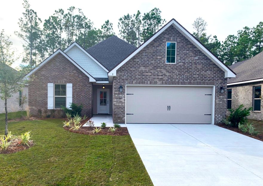 Awesome Builder Rate Incentives!  (Restrictions apply) The SORRENTO IV G in Moonswept at Hammock Bay community offers a 3 bedroom, 2 full bathroom, open design.  Upgrades added (list attached).  Features: double vanity, garden tub, separate custom tiled shower with frameless door, and 2 walk-in closets in the master suite, tray ceiling in master bedroom, covered patio, recessed lighting, breakfast room, undermount sinks, framed mirrors, smoke/carbon monoxide detectors, landscaping package, architectural 30-year shingles, flood lights, and more!Energy Efficient Features: water heater, kitchen appliance package, vinyl low E windows, and more!