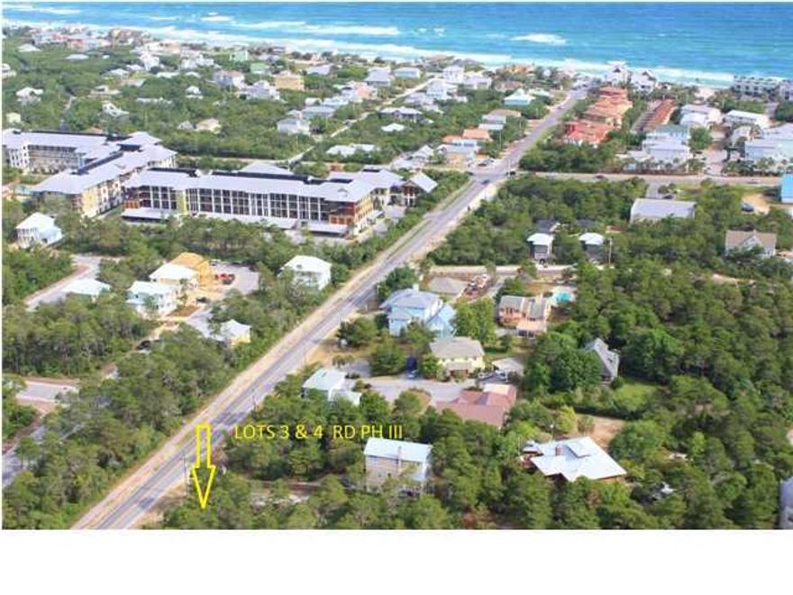Residential site with high elevations on connector road near beach with direct access. Lot 3 to be sold simultaneously with adjacent lot 4 @ $260,000