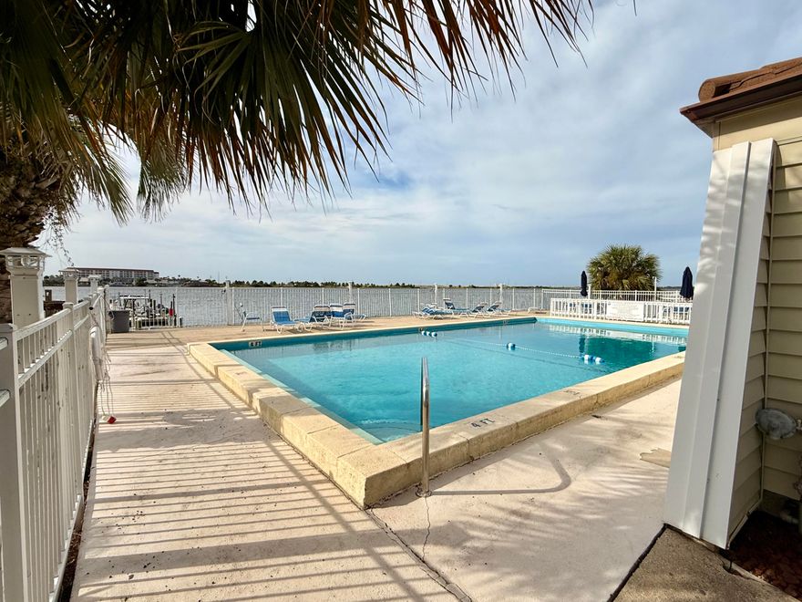 Get a deal on a Fort Walton Beach Condo! Needs some work. Priced at appraised as is value, taking into account the COA lien. Two bedrooms, two full bathrooms, and washer dryer hook up in this Fountainhead condo. Second story unit has a balcony that overlooks the courtyard. This complex is situated directly on Santa Rosa Sound and is convenient to shopping, bases, and the Emerald Coast beaches on beautiful Okaloosa Island. Cash or renovation loan.