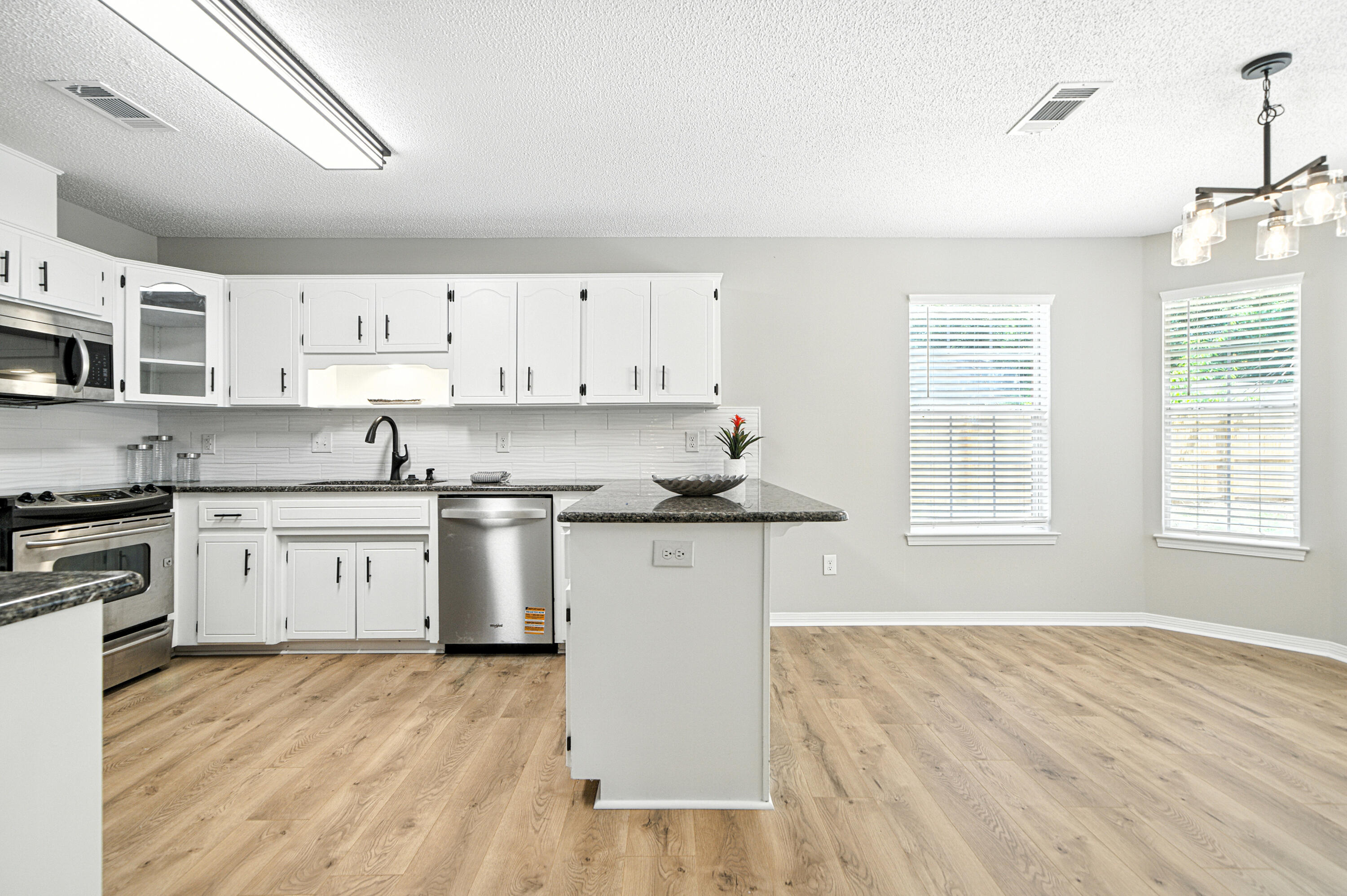 🏡 Fully Updated Gem in Quail Run - 3BR + Office 2BA 2-Car Garage 1800 Sq FtStep into this 100% updated home in the highly sought-after Quail Run community! With 3 spacious bedrooms, a dedicated home office, and a 2-car garage, this 1800 sq ft beauty offers modern comfort and timeless charm.✨ Recent Upgrades Include: 2020 Roof, 2018 A/C, and a 2025 Hot Water Heater for peace of mind Fresh interior paint, new fans, and modern lighting throughout Stylish new flooring in every room Updated kitchen with gleaming granite countertops and stainless steel appliances🌳 Outdoor Perks: Expansive backyard--perfect for entertaining, gardening, or play Relax on the covered back porch and enjoy the Florida breeze.📍 Located in a quiet, established neighborhood ....