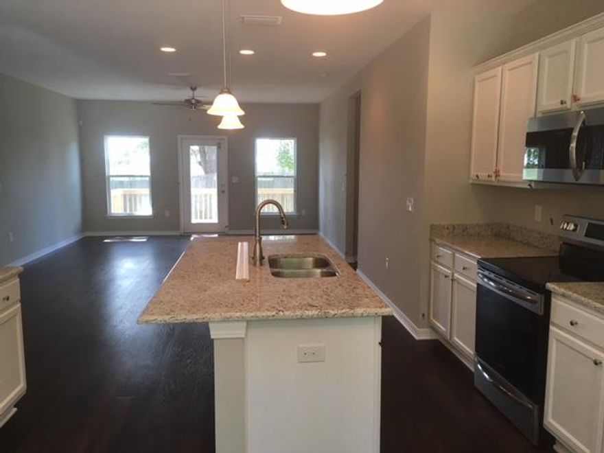 GREAT LOCATION! The Water Oak II features a large open living area with 3 bedrooms and a flex room that could be used as a 4th bedroom, office or play room. The master features a spacious walk in closet with double doors. Kitchen contains a large pantry, granite counter tops and hardwood laminate flooring. Choose your lot and colors to make this your dream home.