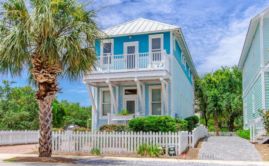 Welcome to ''Sweet Retreat''...your perfect beach cottage in the very special community of Carillon Beach! Home is great for a 2nd home or a Vacation Rental Investment Property. Hardwood floors thru out! Renovated bathroom & a SPACIOUS interior. Open Living area with Fireplace & Dining Room area Upgraded Kitchen with granite & Stainless appliances. And, on the main level a 1st floor Guest Bedroom. Upstairs, is the 2nd guest bedroom and the master bedroom which has a vaulted ceiling & 2 large closets. Screened porches, open porches, glimpse of the gulf! This home is located at the west end of Carillon, close to the West pool w/kid's pool; & to the Tennis courts, basket ball court. The beach walk over is at the end of the street only a couple hundred yards to the south. Sold Furnished!