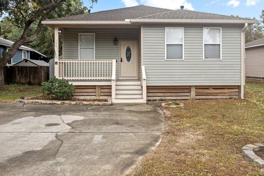 Welcome to this charming Florida cottage, offering the perfect blend of character and comfort. This spacious home features 4 bedrooms, 2 bathrooms, and an open, airy layout with 9-foot ceilings throughout, creating a welcoming atmosphere from the moment you walk in. The bright and inviting living and dining area have beautiful wood floors, while the kitchen and bathrooms feature durable tile floors for easy maintenance. The kitchen is a dream for home chefs with tons of cabinets and counter space, a handy desk area for planning meals or working, and a generous pantry to keep everything organized. Both bathrooms are designed for convenience, each featuring double sinks, ensuring no morning traffic jams. The large closets in all bedrooms offer plenty of storage, and the home's thoughtful layout provides ample space for everyone. Relax and enjoy the Florida weather on the front porch, perfect for rocking chairs, or head to the spacious deck in the backyard, which includes a charming pergola and a small fire pit for cozy evenings outdoors. Two additional sheds on the property provide plenty of extra storage for your tools, equipment, or hobbies.

This delightful home is move-in ready and offers the perfect blend of comfort, functionality, and outdoor living. Don't miss outschedule a showing today and see all this Florida cottage has to offer!