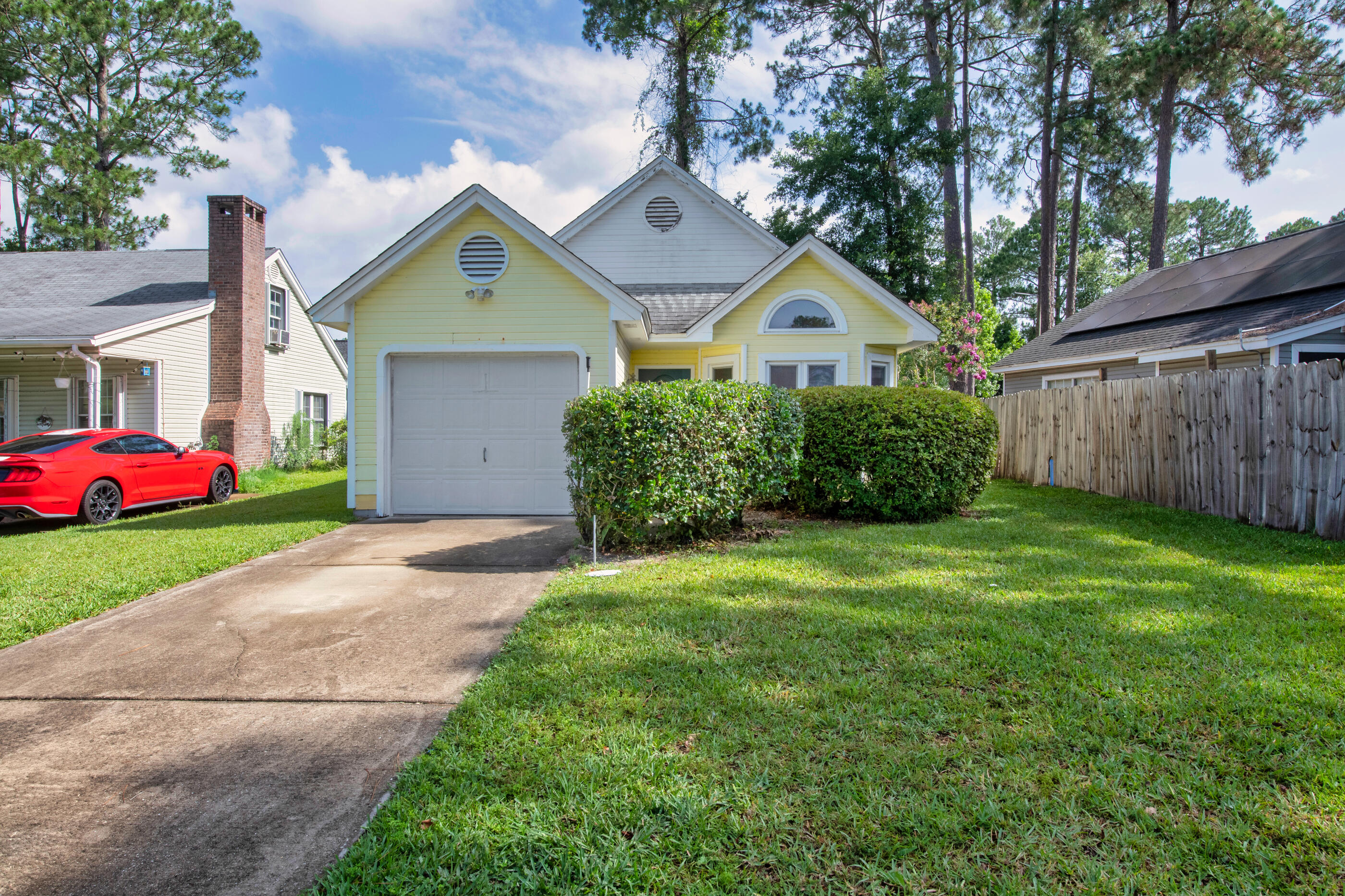 Don't let the cozy curb appeal fool you, this adorable 2 bedroom, 1 bath home is more spacious than it looks and full of potential! Tucked away in a super convenient location with no HOA, this gem is perfect for anyone stationed at Eglin or Hurlburt Field, or just looking to be close to the beach, shopping, and everyday essentials. Step inside to discover a surprisingly roomy layout with great flow and natural light. You'll find cathedral ceilings, a good sized kitchen with a pantry and an ample eat in area for a dining table AND a hutch! Whether you're a first-time buyer, downsizing, or on the hunt for a solid investment property, this one is ready for your personal touch. Outside, there's space to play, garden, or grill, because that fully fenced backyard is ready for your next BBQ.