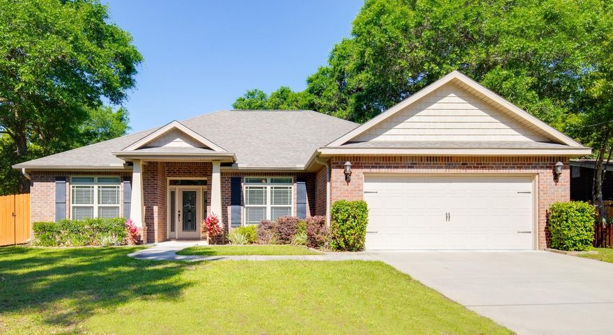 2015 Built Home in Sought after South Fort Walton Beach... Hurry and see this 4 Bedroom / 2 Bath Watree Home that has been Meticulously Cared for! Features include: Designer Soft Close Cabinetry / Granite Kitchen Countertops / GE Stainless Appliances / Open Floor Plan / Double Vanities in both Baths / Master Bath Garden Tub and Separate Shower / Walk-in Closet / Trey Ceilings in Living & Master / Lawn Pump & Sprinkler System / Privacy Fenced Back Yard / Covered Lanai / Fabric Shield Hurricane Protection / Pex Plumbing System w/independent Shut Offs / Transferable Termite Bond! Conveniently located to Eglin AFB & Hurlburt Field / Restaurants / Shopping and only minutes from the Beaches (approx 3 miles)! Schedule your Showing Today! Buyer to Verify all Dimensions & Information!