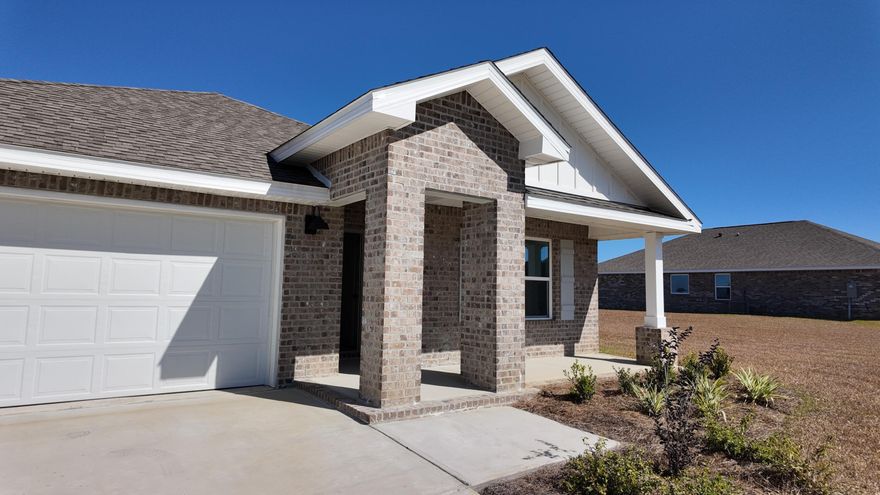 ALMOST MOVE IN READY! Nice large homesites in HIGHLANDS Phase 1. Fast growing N. Crestview. The popular Cali model with its desirable open design for comfortable living & entertaining. 4 beds, 2 baths, covered patio, 2 car garage & awesome amenities. Well-designed kitchen features: GORGEOUS Quartz counter-tops stainless appliances, lg. island, smooth-top range, built in microwave, quiet dishwasher & pantry. Striking wood look flooring & PLUSH carpet in the bedrooms. The 'Smart Home Connect' System offers a variety of Smart Hm. Devices for your convenience. Bedroom 1 & adjoining bath has a lg. walk-in closet, beautiful Quartz counter-tops, double sinks, lg. shower & MORE.  STYLISH curb appeal. Easy drive to the airport, military base, Ft. Walton, Destin beaches & just minutes golfing.