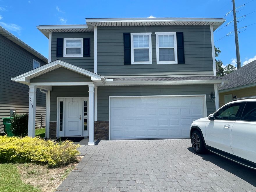 Absolutely stunning waterfront home with deep water dock, boat lift, and gorgeous contemporary finishes! Serenity awaits -- start your day sipping coffee on your screened-in porch watching the dolphins play in the bayou; end your day with a glass of wine watching the sunset over the water. This lovely 4 bedroom, 2.5 bath home is what dreams are made of. On the first level are the spacious living room, kitchen, and dining room (open floor plan) overlooking the water, as well as a half guest bath. The primary bedroom is upstairs and also overlooks the water; it has a walk-in closet as well as its own en suite with a double vanity, walk-in tiled shower, garden tub, and separate water closet. Three guest bedrooms share a second full guest bath and the laundry room is also on this floor. Pets may be considered on a case-by-case basis with prior owner approval and a non-refundable pet fee. No smoking, including vapes. Also, this home can be rented furnished or unfurnished!