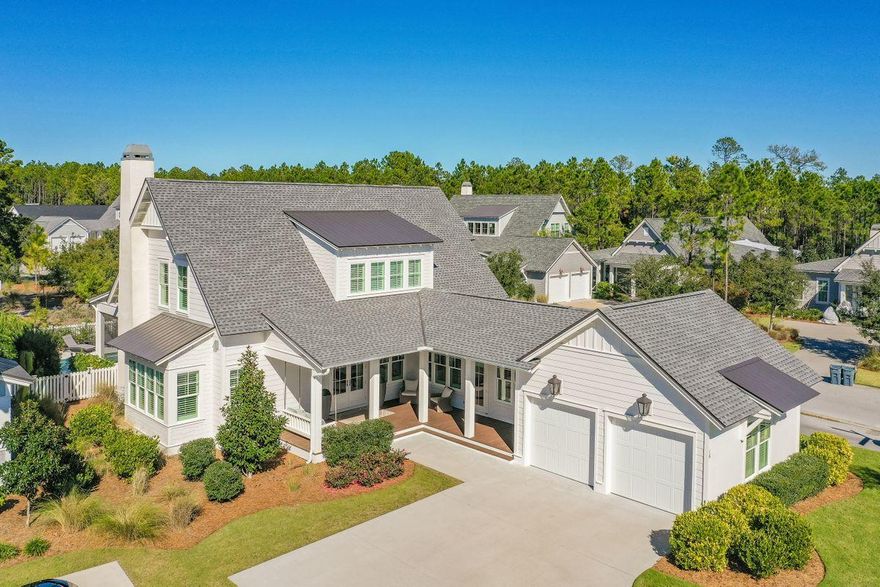 Weatherly floor plan with private pool and spa.  Entered for comp purposes only.