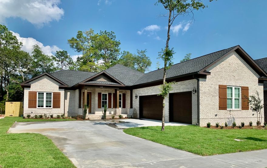 Gorgeous all brick home in the highly sought after community of Deer Moss Creek. This home features 3 bd plus an office, 2.5 bathrooms, 3 car garage, screened back porch, beautiful kitchen and living area with lvp floors and granite countertops. Zoned A+ schools, minutes to Eglin AFB, Duke Field, 7th Special Forces and Destin's white sand beaches. Deer Moss Creek is Niceville's newest community with beautiful wooded lots tucked into the first portion of 1100 acres. Annexed into the City of Niceville, this mixed-use community plans to include single-family, multi-family, commercial, a village center and a light industrial area. A paved trail system is planned to run along the path of the creek that runs the length of Deer Moss Creek, north to south.