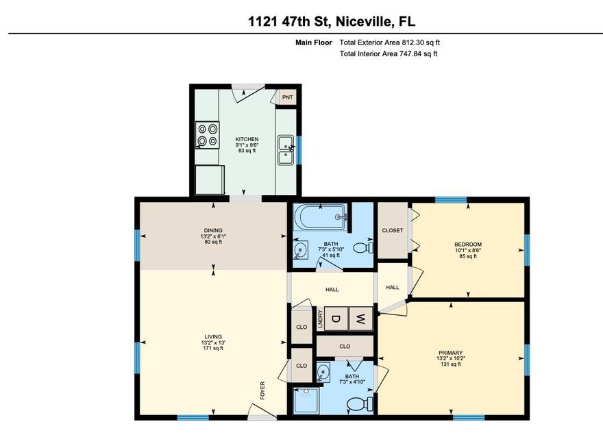 Small home in Niceville.