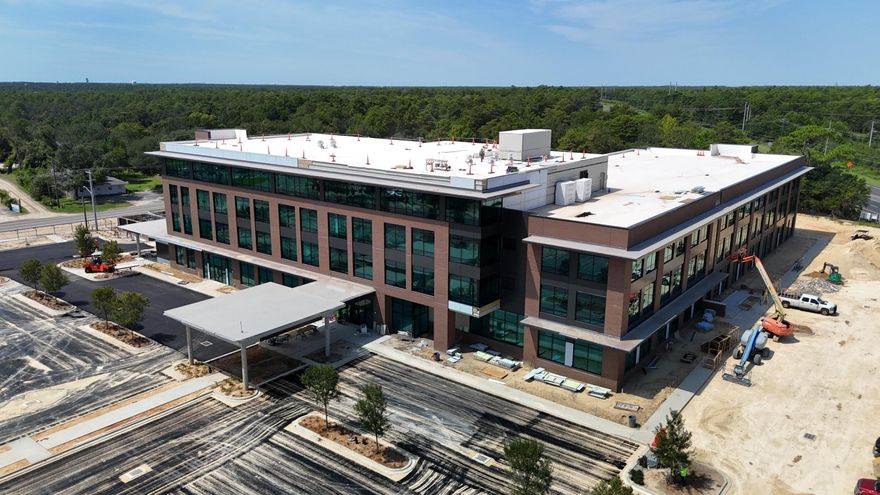 Introducing Okaloosa Gas District Administration Building. This state of the art new Class 'A' Office building will revitalize Valparaiso and bring hundreds of jobs to the area. Spanning over 13 acres, the campus includes this one of a kind office environment but also includes updated facilities for Okaloosa Gas for operations, HR and training. The Administration Building has been designed with all the latest technology, safety and comfort in mind for not only its staff but for other businesses alike. The location of this property near the East Gate of Eglin AFB gives access to defense contractors looking for professional working environment. Common elements of the property include a ground floor dining facility open to the public, beautiful green space as well as a large community room that will allow up to 300 people to gather for events. Tenant spaces are available for prelease immediately as we plan to deliver the building by 4th quarter 2025.