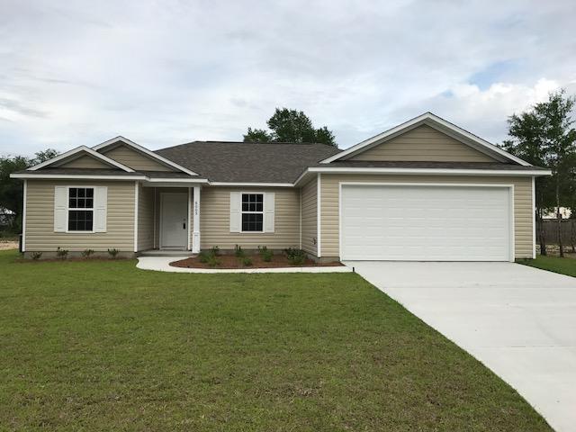 Choose Quality - great now, great for resale. You want believe the space - lot is 159 Ft. Wide, almost twice as wide as most half acre lots. Level too! Jay Terrell is a hometown, quality builder with a very fine reputation. This beautiful home is very near completion - 4 BEDROOMS, Two Baths, Two Car Garage. Master Bath is great - large walk-in closet, garden tub plus separate shower, double sink vanity. Kitchen, with granite counter top - raised breakfast bar open to great room, beautiful Cherry Cabinets, deep sink, soft closing drawers, pantry; inside laundry room. Very nice guest bath, good closet space. You will NOT be disappointed with this home - and while you are in the neighborhood, check out out lower priced home Tile in ''wet'' areas and dining, laminate in LR, Carpet in