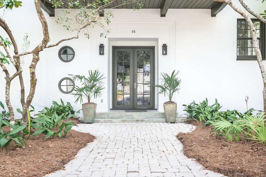 RECENT DESIGNER renovations and updates have been made toTHE ABACO PEARL COTTAGE AND CARRIAGE HOUSE!!! Located south of 30-A just a short stroll to the beach. This cottage and carriage house combo with a pool is just waiting for you! The main house has 2 king suites and a bunk room on ground level with living space on the 2nd level. The open kitchen and living room, along with two outside balconies, invites groups together or allows space to get away. The Cottage features high end stainless appliances, granite, and hardwood floors. The Carriage house also features stainless steel appliances, granite, and hardwood floors for maximum comfort. Sold fully furnished with solid rental income history. 2019 Gross Rental Income $200,000 projected