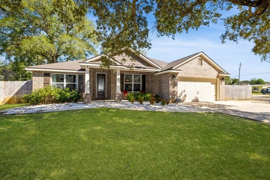 Stunning 4-Bedroom Home on a Large Corner Lot in Fort Walton BeachWelcome to this beautiful 4-bedroom, 3-bathroom home, built in 2020, located in a highly desirable neighborhood off Smith Drive. With 2,425 sq. ft. of living space, this home offers a spacious and modern layout perfect for families, entertainers, and anyone seeking comfort and convenience.Situated on a large corner lot, this property is right next to Ferry Park, the biggest park in the neighborhood, offering easy access to walking trails, sports fields, and playgrounds. Inside, you'll find like-new finishes throughout, with an open-concept living area, a gourmet kitchen, and a luxurious primary suite. Just a short drive to both Eglin and Hurlburt.Additional highlights include: Spacious bedrooms with ample closet space
 Modern kitchen with stainless steel appliances and granite countertops.
Open living and dining areas with plenty of natural light.
Large backyard with potential for outdoor entertainment,
Prime location near schools, shopping, and dining
This move-in-ready home combines modern comfort with a fantastic location. 
Don't miss your chance to own this beautiful property in Fort Walton Beach! Schedule a showing today.