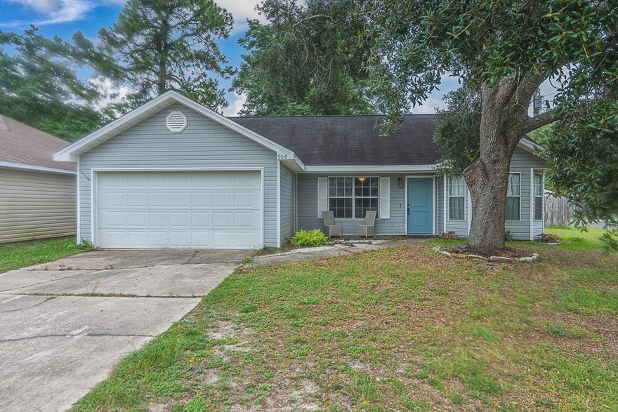 A corner lot in the heart of Fort Walton Beach-what more could you ask for? It comes naturally to call this place 'home' and visualize the memories that you will make. When you walk in the home, you will notice that the sellers just installed beautiful vinyl plank floors throughout the kitchen, living room and hallway. The kitchen also features stainless steel appliances and newly painted cabinets that makes cooking seem like less of a chore! This home is perfect for the whole family with the fully fenced in backyard and irrigation system. This home will not last long on the market, so do not miss your opportunity to call it yours!