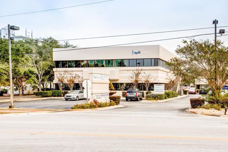 PRICE SHARPLY REDUCED! LEASE-BACK Negotiable! Premier 2-story building in Destin, Florida containing approximately 8,800 SF. Second floor is operated as a medical practice by owner/user. Two suites located on first floor are ready for occupancy! It is oriented on an approximate 3/4-acre premier site, offering excellent ingress/egress, and convenient accessibility to the traffic light at Crystal Beach Drive and Highway 98, directly across from Bass Pro Shops, Whole Foods, and the landmark outdoor shopping lifestyle center known as Destin Commons. An elevator services the second floor and the superb site contains abundant parking capacity!