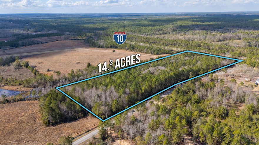 Discover the perfect blend of privacy, nature, and convenience with this beautiful 14.3+/- acre wooded property in Defuniak Springs. Located just 15 minutes from the heart of town, you'll enjoy easy access to shopping, dining, schools, and daily essentials--while still feeling worlds away. This property offers natural charm and a serene backdrop, yet there is plenty of high buildable land ready for your dream home. Whether you're planning a private retreat, a family homestead, or a place to spread out and enjoy the outdoors, this property offers the space and flexibility to bring your vision to life. And when it's time for salt air and white sand, the stunning beaches of the Emerald Coast and 30A are only about 45 minutes away. All that is missing is YOU. Call to schedule your appointment.