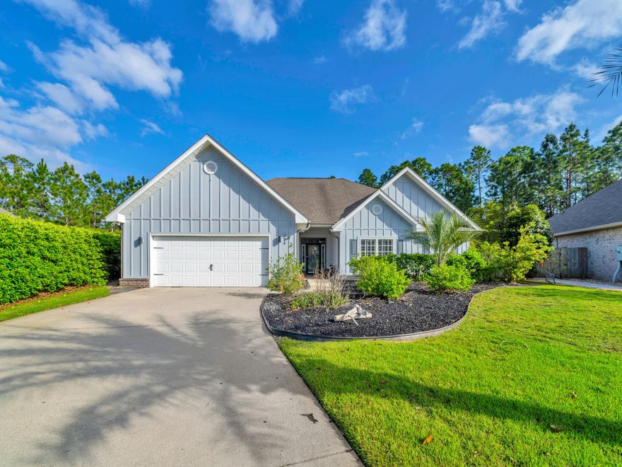 MOTIVATED SELLERS!!!  214 Whispering Lake is a beautifully maintained 3 bedroom 2.5 bathroom home located just 2.5 miles from the beaches and dining of 30A and the Choctawhatchee Bay.  The open floor plan is great for entertaining friends and family or just relaxing on a long weekend off.  Built on nearly a half acre the large fenced backyard has plenty of space for your pool/backyard resort and for your furry friends to run freely.  To view this beautiful home with plenty of parking for 4-6 cars for your family and guests please contact me today.