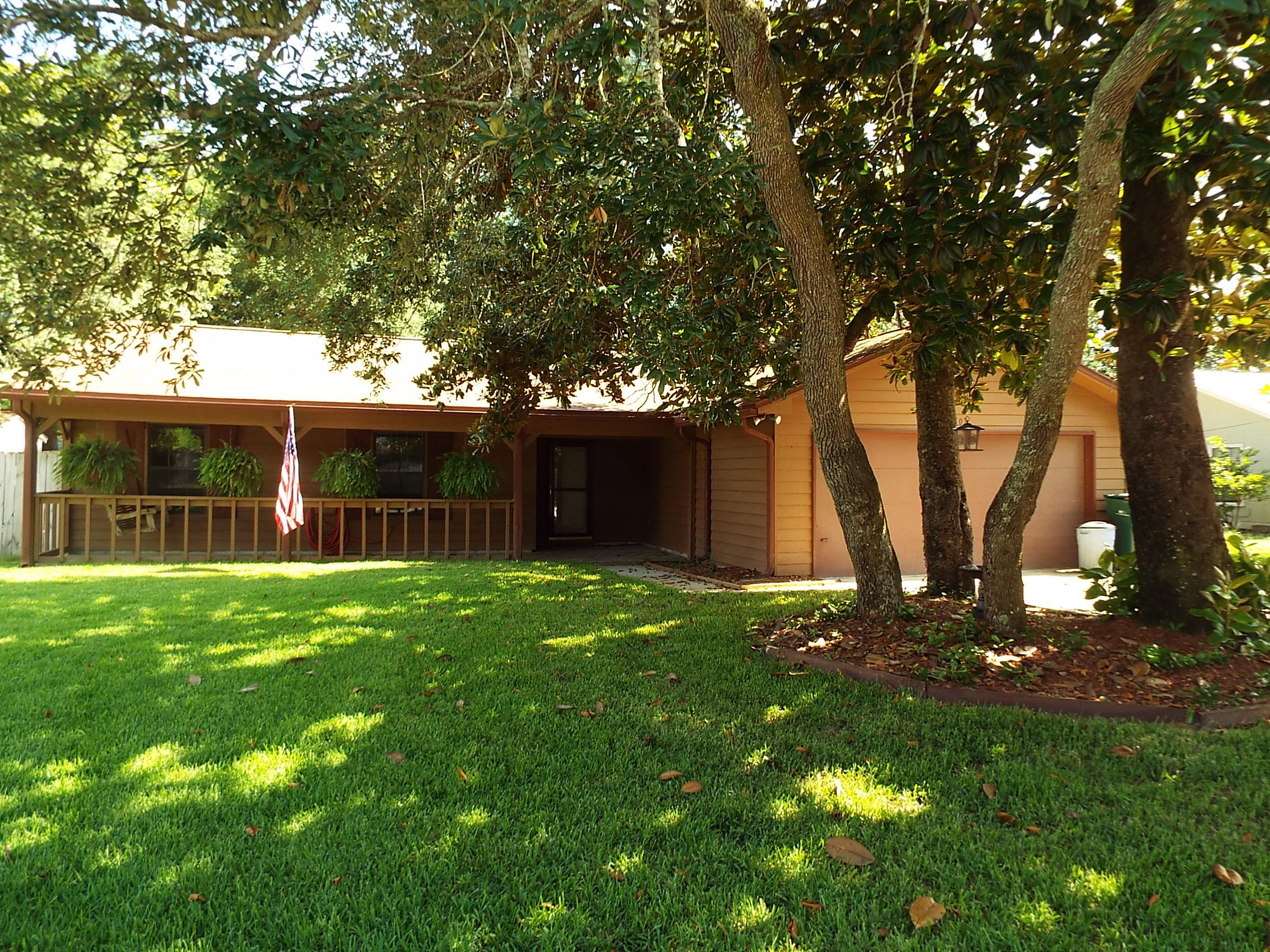 A RARE FIND in the heart of Niceville!! Come spread out in this one level ranch style home that boasts 4 bedrooms and 3 bathrooms, 2 of which are ensuite! A second living room/flex space adjoins the MIL suite on it's own wing of the home! Location is ideal being only minutes away from Eglin, shopping, restaurants, parks, and the much desired Niceville schools! The home was updated in 2012 to include new roof, kitchen (new dishwasher being installed any day now) and HVAC! MIL ensuite bathroom has just been completed and features a beautiful walk in shower! The lot is spacious, private, and has a large patio area with plenty of room for a pool! Lawn has new sod and irrigation system for easy maintenance! Enjoy your evenings in the backyard's natural area complete with fire pit! A bench swing for relaxing and a rope swing for when you're feeling the need for action await you in the sprawling backyard! There is a huge storage barn and an additional covered area that offers tons of space in which to store your outdoor toys! There's plenty of space for boat and/or RV parking as well! You're only 2 minutes from Lions Park where you can launch your boat or take a nice stroll or enjoy a picnic by the bay! Florida living at it's best! Welcome Home to Niceville!