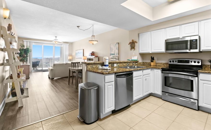 Welcome to Unit 403 at Ariel Dunes II, where your investment portfolio meets the beach lifestyle. If you are looking for a good return and a condo you can make your own, you have found the one. Located in the heart of Miramar Beach within the Ariel Dunes II tower at Seascape Resort, this 2-bedroom, 2-bathroom condo offers a compelling opportunity for investors seeking strong rental potential and long-term value. This unit is currently the lowest priced two-bedroom in the Ariel Dunes complex, offering significant upside and even greater upside with thoughtful upgrades. This unit could be a short-term rental goldmine - Ariel Dunes continues to attract steady demand thanks to its prime location, resort-style amenities, and proximity to the Gulf. The condo features a spacious and open layout with granite countertops, stainless steel appliances, and an oversized balcony accessible from both the living room and primary bedroom. Gulf views can be enjoyed from the main living area, and a private hallway storage unit is included. The primary suite offers a large ensuite bathroom with a soaking tub, separate shower, and dual vanity. The guest bedroom is positioned toward the front of the unit for added privacy, with an adjacent guest bath and generous closet space. A full-size laundry room adds convenience and extra storage.

Owners and guests enjoy deeded beach access, a pool dedicated to Ariel Dunes II and have access to five pools within Seascape. Resort amenities also include an onsite fitness center, sauna, steam room, golf course, tennis courts, pickleball, basketball, a playground, and picnic areas. Seascape Town Centre offers several dining and entertainment options, and first row accessibility to the large outdoor music venue on-site that brings big name musicians to Miramar Beach several times a year.

Rental income projections range from $35,000 to $50,000 annually, with the potential for increased returns through cosmetic upgrades. Please contact us today for a showing and ask me about the design quotes we have for upgrading the unit.


