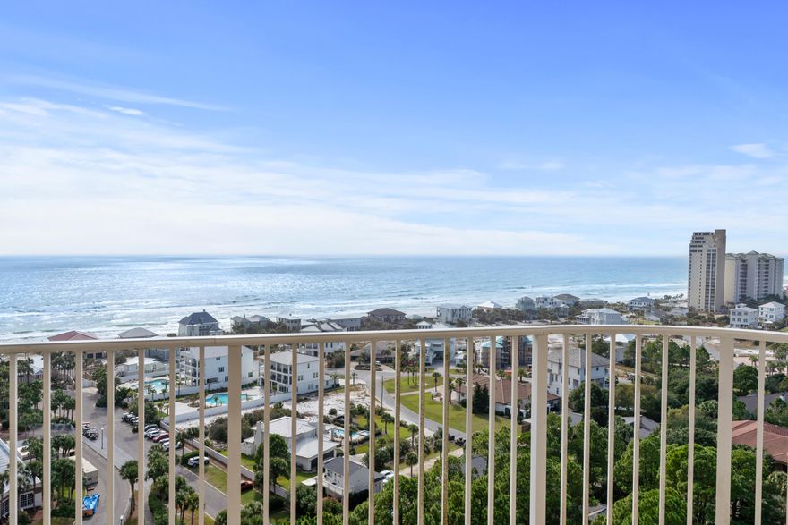 12th Floor Luxury Non Rental 3 Bedroom 3 Bath Condo has just been TOTALLY RENOVATED AND NEWLY FURNISHED at One Beach Club Drive Located on the Beachside of the Sandestin Golf and Beach Resort.  NEW FLOORING, NEW APPLIANCES AND COUNTERTOPS, INTERIOR PAINT,WALLPAPER, COFFEE BAR & WINE REGRIGERATOR, LIGHTING & FIXTURES. Condo # 1204  Has Floor to Ceiling Windows Allowing  Expansive Views from Every Room. This Large 3 Bedroom Open Floor Plan Offers All Guests Complete Privacy with their Own Bathrooms and Balconies. One Beach Club Drive has it All - with Private Gym, Media Room, 2 Guest Suites, Pool, Spa, BBQ Grills and Meeting Rooms. Option to Purchase a Golf Cart Spot #5 in Golf Cart Garage with a 6 seater  Golf Cart.