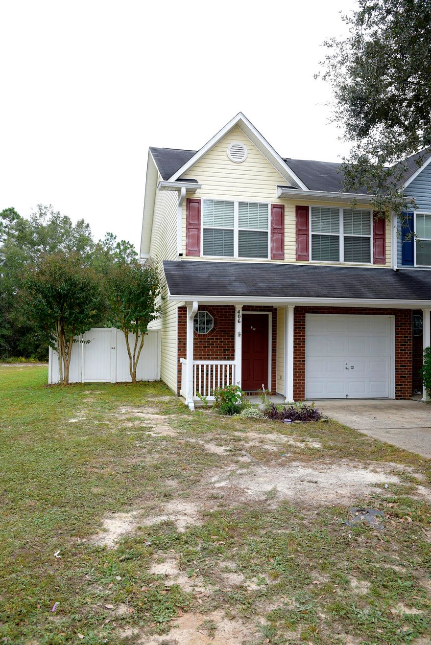 This charming townhouse in Crestview boasts 3 bedrooms and 2.5 bathrooms, perfect for those seeking a cozy yet spacious living space. Situated on a corner lot, this home offers privacy and a fenced back yard, ideal for enjoying the outdoors in peace. The modern kitchen features sleek stainless steel appliances, adding a touch of elegance. Don't miss out on the opportunity to make this townhome your own!