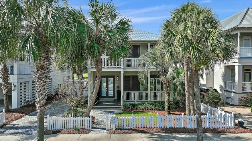 Located within the gates of prestigious Destin Pointe- an exclusive Destin community located between the Gulf and East Pass, this renovated down to the studs four bedroom, four bathroom home offers unparalleled privacy and a peaceful retreat. As you enter, you're met with earth tones and natural textures, giving the home organic flair. With a stunning circular staircase and an open concept layout, everything flows seamlessly by integrating indoor/outdoor living, making the first floor the epicenter of the house. Positioned to capture breathtaking lakefront views from every angle and bathed in natural light throughout, this residence is a designer's dream with wide plank engineered wood flooring, flawlessly transitioning into quality tile work, wallpaper touches, top notch furnishings, designer lighting, accent walls and solid wood doors.
The gourmet kitchen features high-end appliances, stunning Taj Mahal quartzite countertops, an expansive fridge and freezer, a beautiful backsplash extending to the ceiling, and a charming coffee bar, creating an ideal space for both cooking and entertaining.  The spa quality bathrooms have floor to ceiling tiles, elegant LED mirrors, spacious showers, smart toilets, and a self standing tub in the primary suite. The home is also energy efficient with three different climate controlled zones. The icing on the cake is the backyard oasis with heated pool, spa and fire pit, all overlooking the lake.
The house comes fully stocked with high quality kitchenware, bath supplies such as robes/slippers/towels and an organic line of toiletries and bath amenities.
Destin Pointe is a sought-after gated beach community with 24-hour security, extensive green spaces, two lakes, three pools, including a brand new Gulf-front infinity pool, hot tub, tennis/ pickle ball courts, tram service in season, and deeded beach access to 3000 feet of beach front, adjacent to an environmental preserve with easy access to the beach, Destin Harbor and Destin's East Jetties. From the high-end finishes to the unbeatable location, this beautiful property is a must see! Don't miss the opportunity to make this your perfect primary residence, second home, or a vacation rental.

