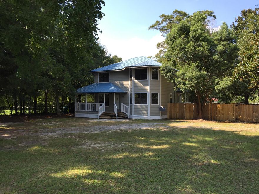 1800 Sq. Ft. this lovely 3 bedroom 2 1/2 bath has lots of room for a growing family.  This  home sits on a huge corner lot. All 3 bedrooms are upstairs and are large enough for all your oversize furniture.  Beautiful hard wood flooring in the large living room and dining room.   Very large patio for entertaining and big fenced back yard for kids. Call to see today!